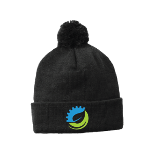 Sport-Tek ® Solid Pom Pom Beanie